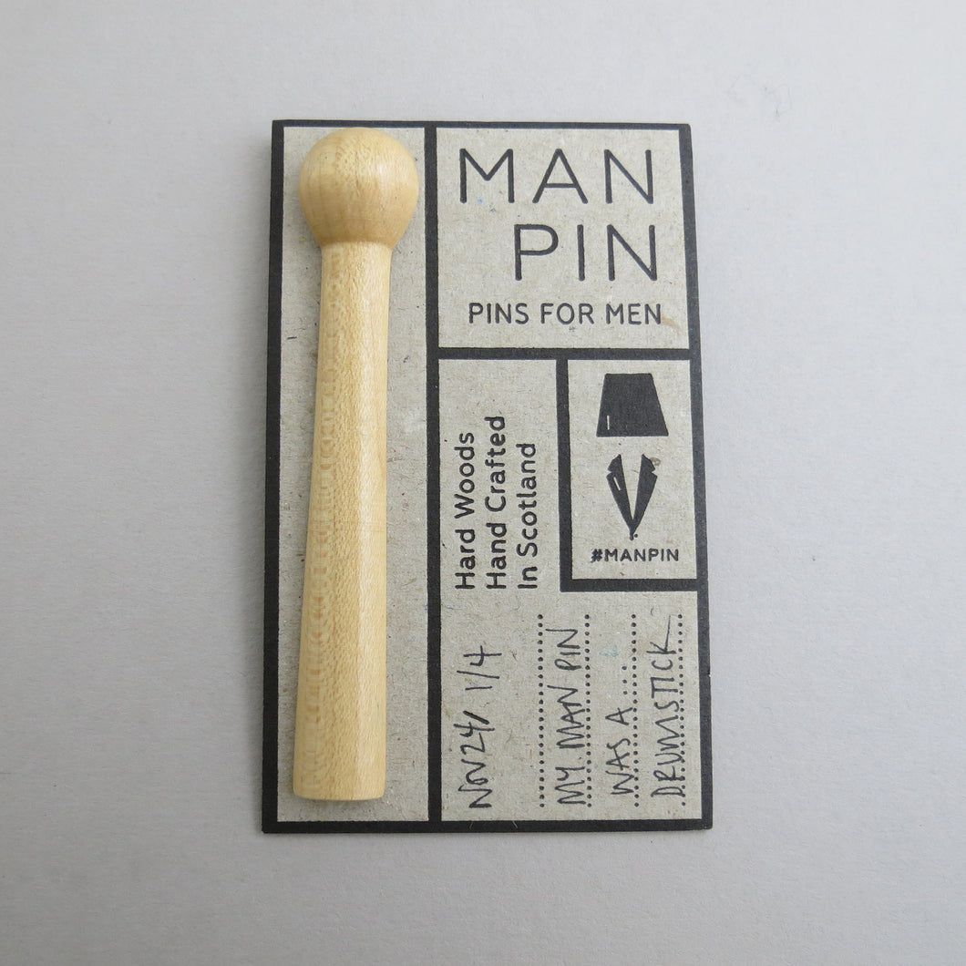 MY MAN PIN WAS A... DRUMSTICK 1/4 2024