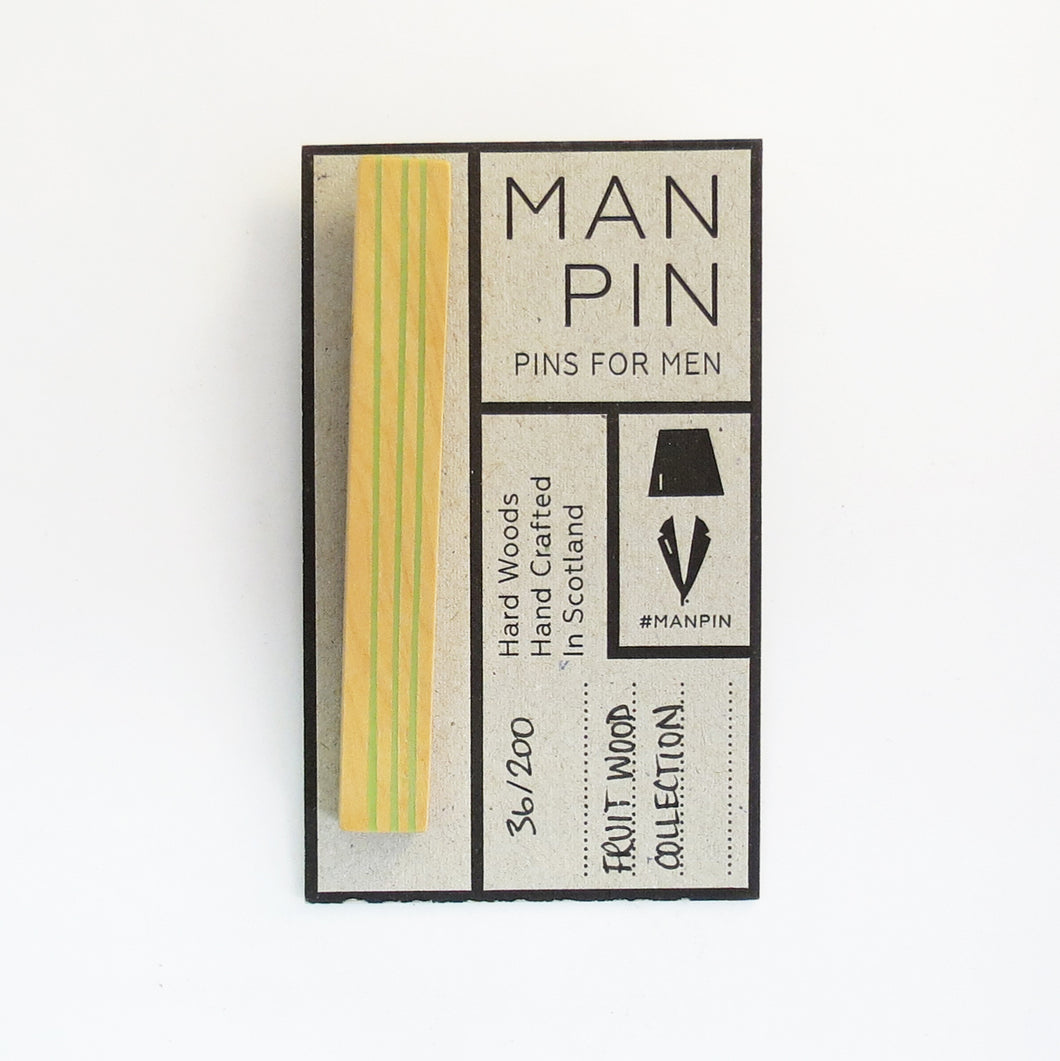 FRUIT WOOD MAN PIN 36/200